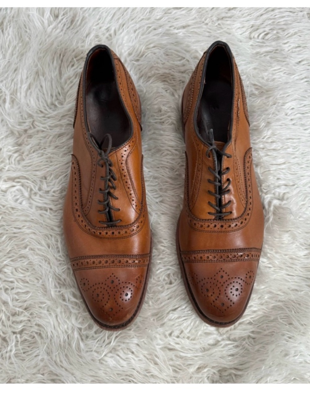 Allen Edmonds Strand Cap Toe Oxford Men’s Dress Shoe Size 11 1/2 D